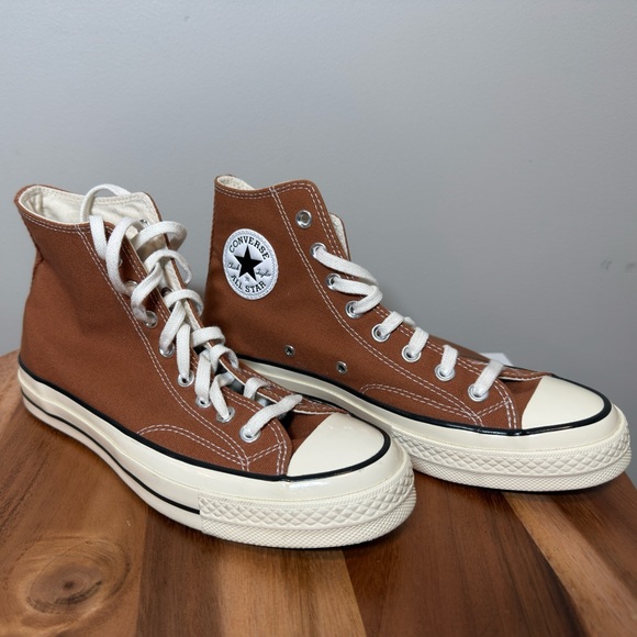 Converse Chuck Taylor All Star Brown Sneaker Athletic Shoe, Women’s 9/Men’s 7 - Picture 1 of 6